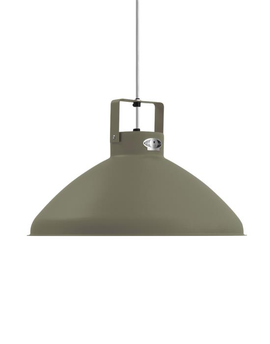 Jielde Beaumont Pendant Large Olive Gloss White Green Designer Pendant Lighting