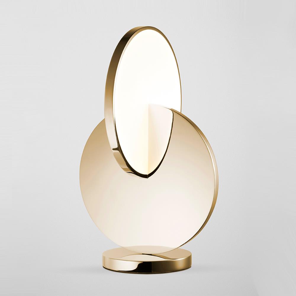 Eclipse Table Light Polished Gold