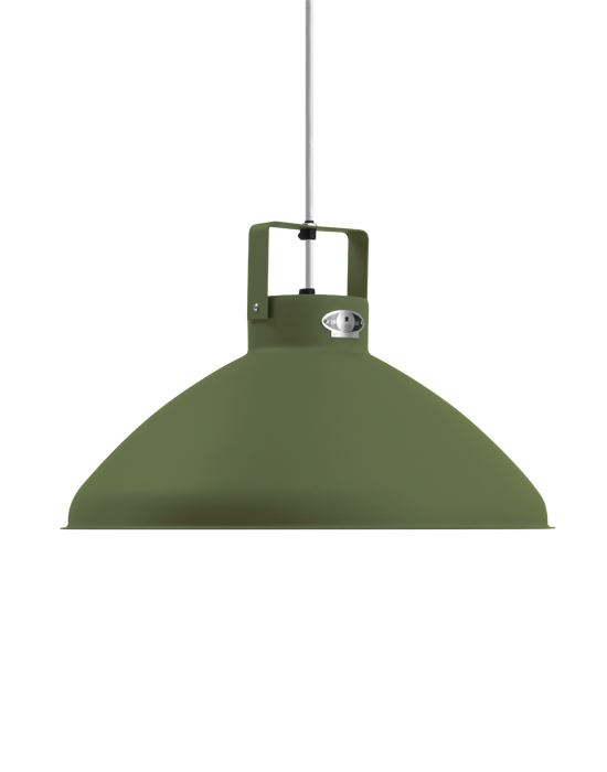 Jielde Beaumont Pendant Large Olive Matt White Green Designer Pendant Lighting