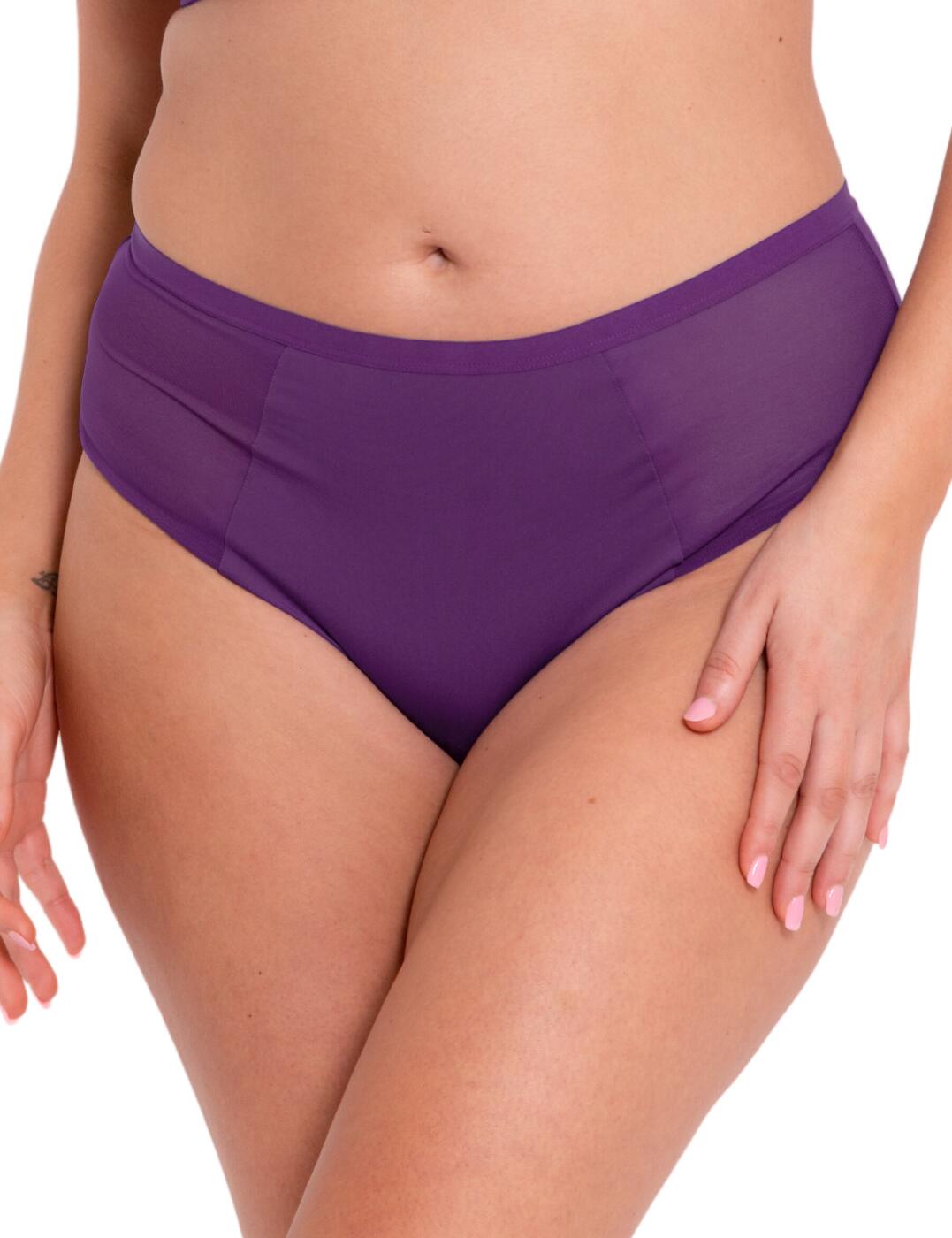 Are you searching for stylish lingerie that will make you feel beautiful and confident? Look no further, because the Curvy Kate Wonderfully short is here! This chic high-rise brief provides moderate rear coverage and features sheer sides and a simple design. The soft material of this brief feels comfortable The back of the Wonderfully short brief has sheer fabric to boast style and femininity for a perfect finishing look, a matching set with any other Curvy Kate piece will look fabulous and a must-have in your lingerie collection today!  Stylish short brief High-rise waist Moderate rear coverage Sheer sides and rear Simple design Comfortable fit Matching lingerie available Country of origin: China Composition: 87% Polyester &pipe; 13% Elastane Listed in UK sizes  60861-105811-1392852 CK061201 Short Brief