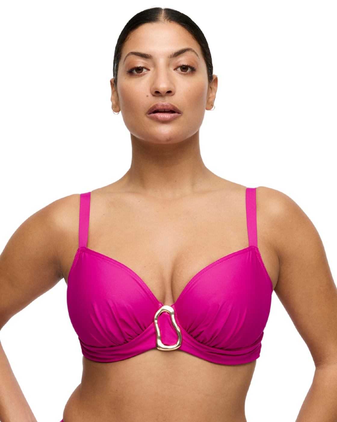 Prima Donna Uvita Full Cup Bikini Top - Deep Magenta - 36B