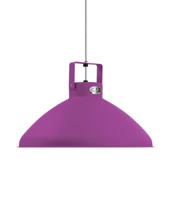 Jielde Beaumont Pendant Large Violet Fuchsia Gloss White Purple Designer Pendant Lighting