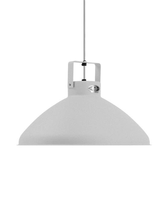 Jielde Beaumont Pendant Large Silver Grey Gloss Silver Grey Designer Pendant Lighting