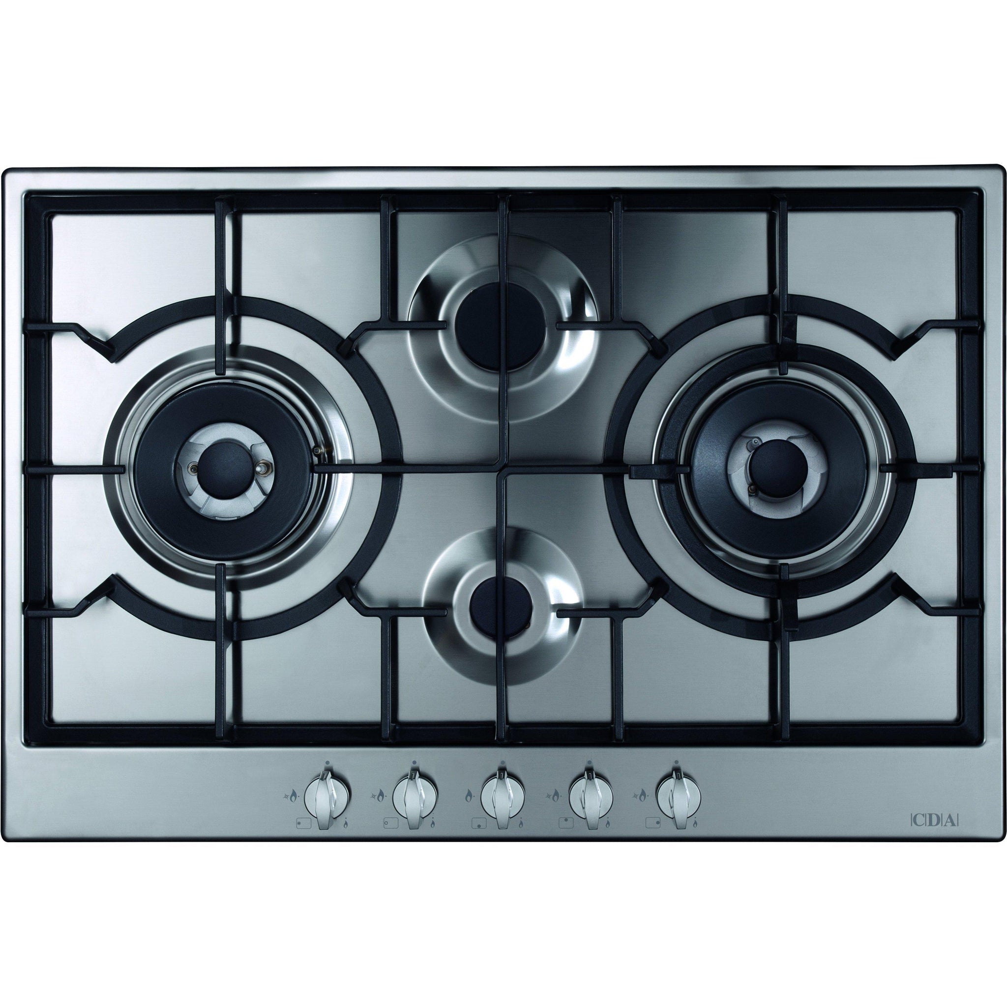 Cda Hg7500ss Four Burner Gas Hob Stainless Steel