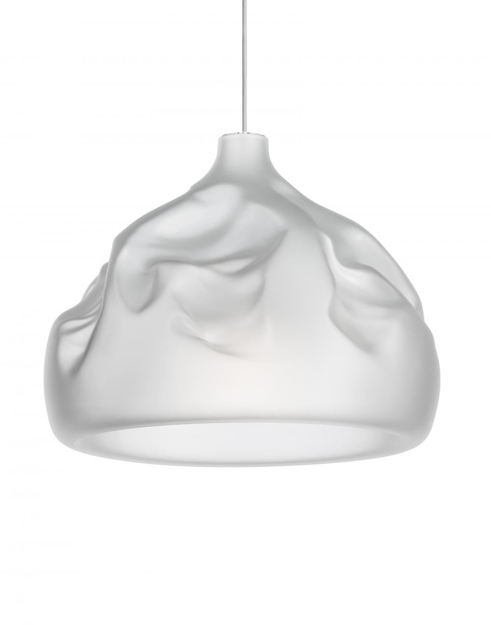 Lasvit Inhale Pendant Sandblasted White Designer Pendant Lighting