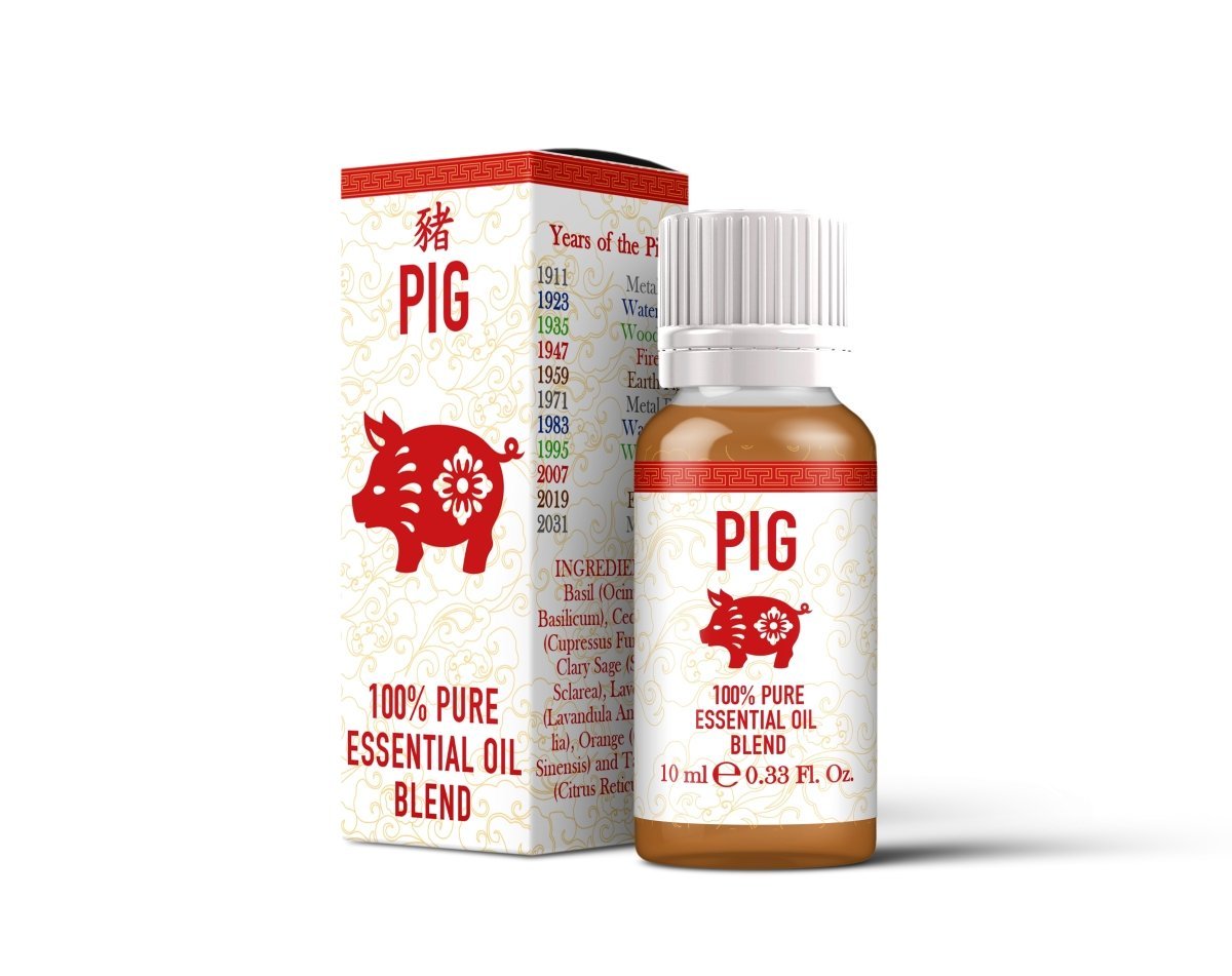 Image of Pig - Chinese Zodiac - Essential Oil Blend