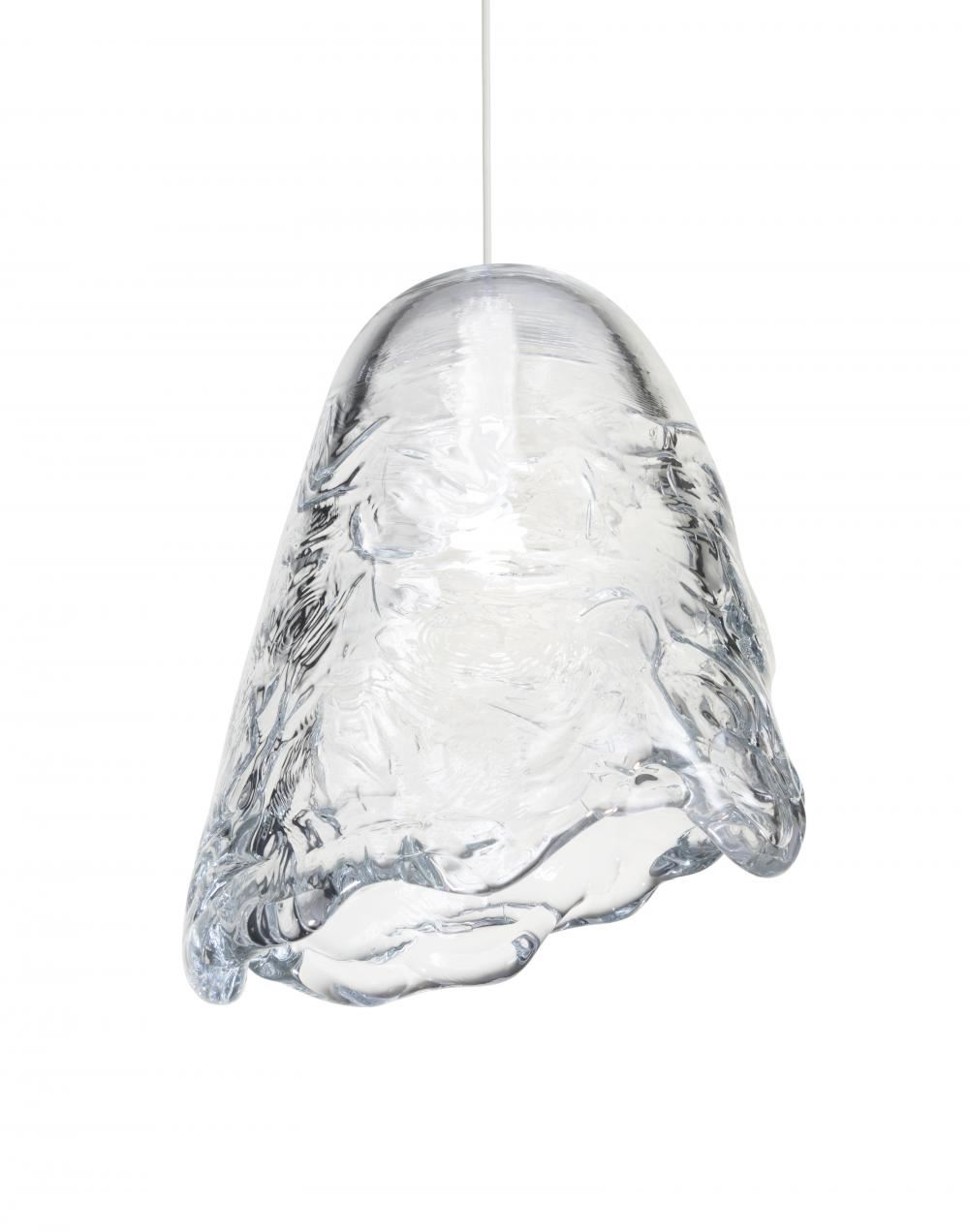 Lasvit Frozen Pendant Large Clear Designer Pendant Lighting