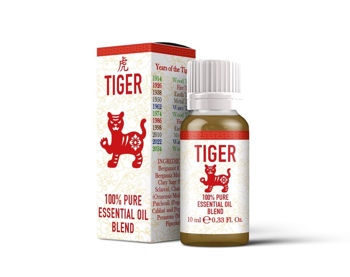 Image of Tiger - Chinese Zodiac - Essential Oil Blend