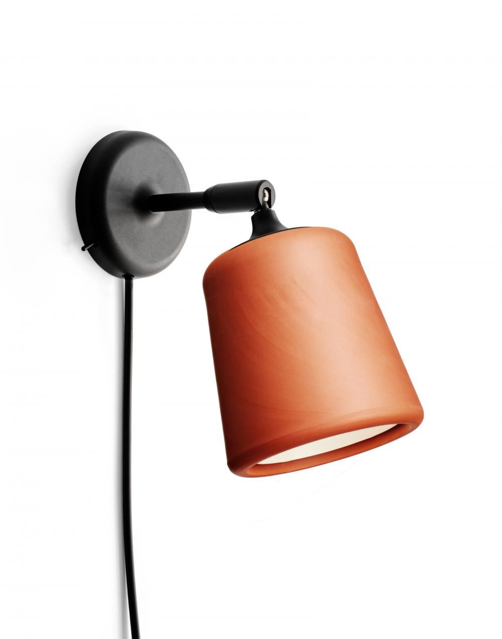 Material Wall Lamp Terracotta