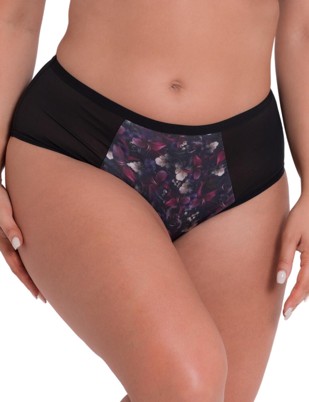Creating modern shapes with vintage prints, the Curvy Kate WonderFully short is the perfect addition to your lingerie wardrobe this season. This short features a beautiful floral print with mid-rise waist and moderate rear coverage in the breathable sheer mesh, for a playful look. Additionally, mesh side panels also add more texture and intricacy to the design, giving it an elevated style. Not to mention, there's a matching coordinate available in case you want a complete your WonderFully look.  Floral printed short Mid-rise waist Mesh side panels Sheer mesh rear for smooth finish Moderate rear coverage Matching coordinate available Country of origin: China Composition: Main: 87% Polyester &pipe; 13% Elastane Composition: Brief Mesh: 90% Polyamide &pipe; 10% Elastane Composition: Gusset Liner: 100% Cotton Listed in UK sizes  60993-105949-1396454 CK061201 Short Brief