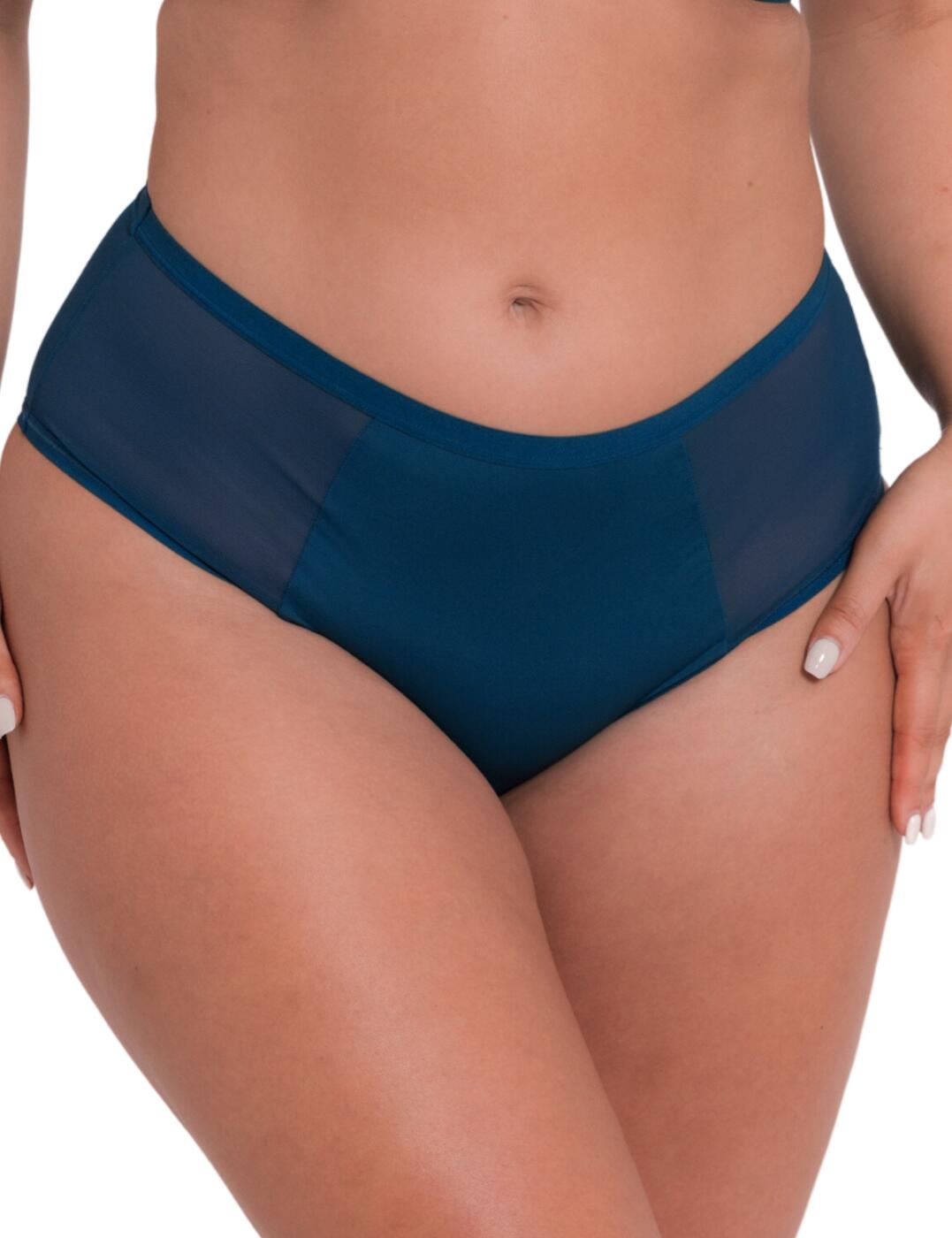 Get ready to flaunt and flirt in the new Curvy Kate WonderFully short this season. This adorable piece is the perfect addition to your everyday lingerie wardrobe, bringing a touch of style while still providing long-lasting comfort. With its mid-rise waist, you'll stay comfortable all day long, no matter what you do. And thanks to the sheer mesh sides and rear, you'll stay cool and get a smooth finish without compromising on coverage. Plus, there's even a matching coordinate if you want to keep the look right through from top to bottom.  Cute shorts Mid-rise waist Mesh side panels Sheer mesh rear for smooth finish Moderate rear coverage Matching coordinate available Country of origin: China Composition: Main: 87% Polyester &pipe; 13% Elastane Composition: Brief Mesh: 90% Polyamide &pipe; 10% Elastane Composition: Gusset Liner: 100% Cotton Listed in UK sizes  60995-105951-1396580 CK061201 Short Brief