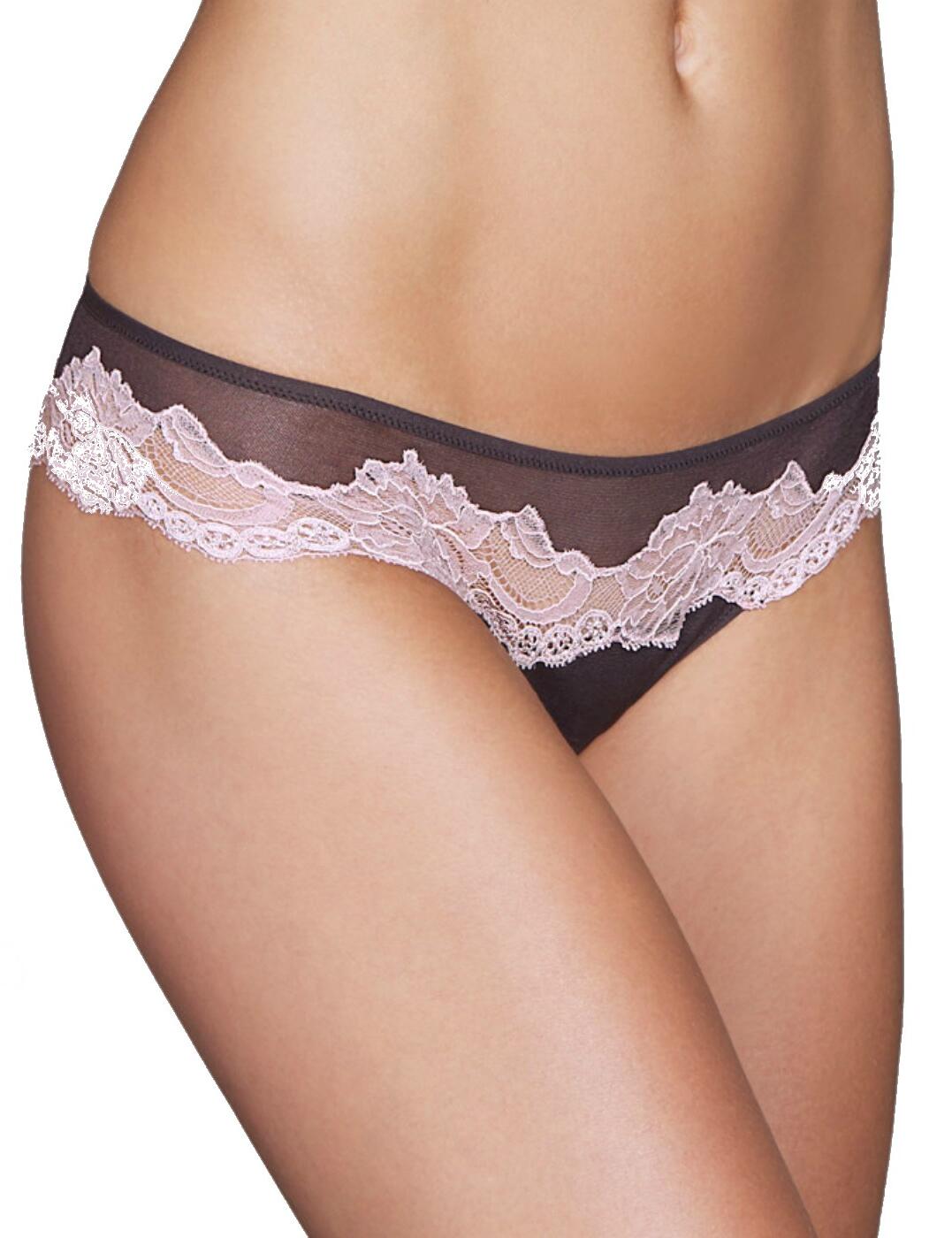 Look and feel sensational in the Eden range, by Andres Sarda! Offering exquisite lace, paired with high-quality, expertly crafted cuts, Eden is the fabulous new addition your lingerie drawer needs. This thong embraces a popular barely there feel and provides minimal rear coverage for a tempting look.  Chic and opulent design Comfortable fit Beautiful lace styling Modern, on-trend cut Minimal rear coverage Composition:- 82% Polyamide &pipe; 13% Elastane &pipe; 5% Cotton Listed in UK sizes  41005-75034-997657 3303955 Luxurious Thong