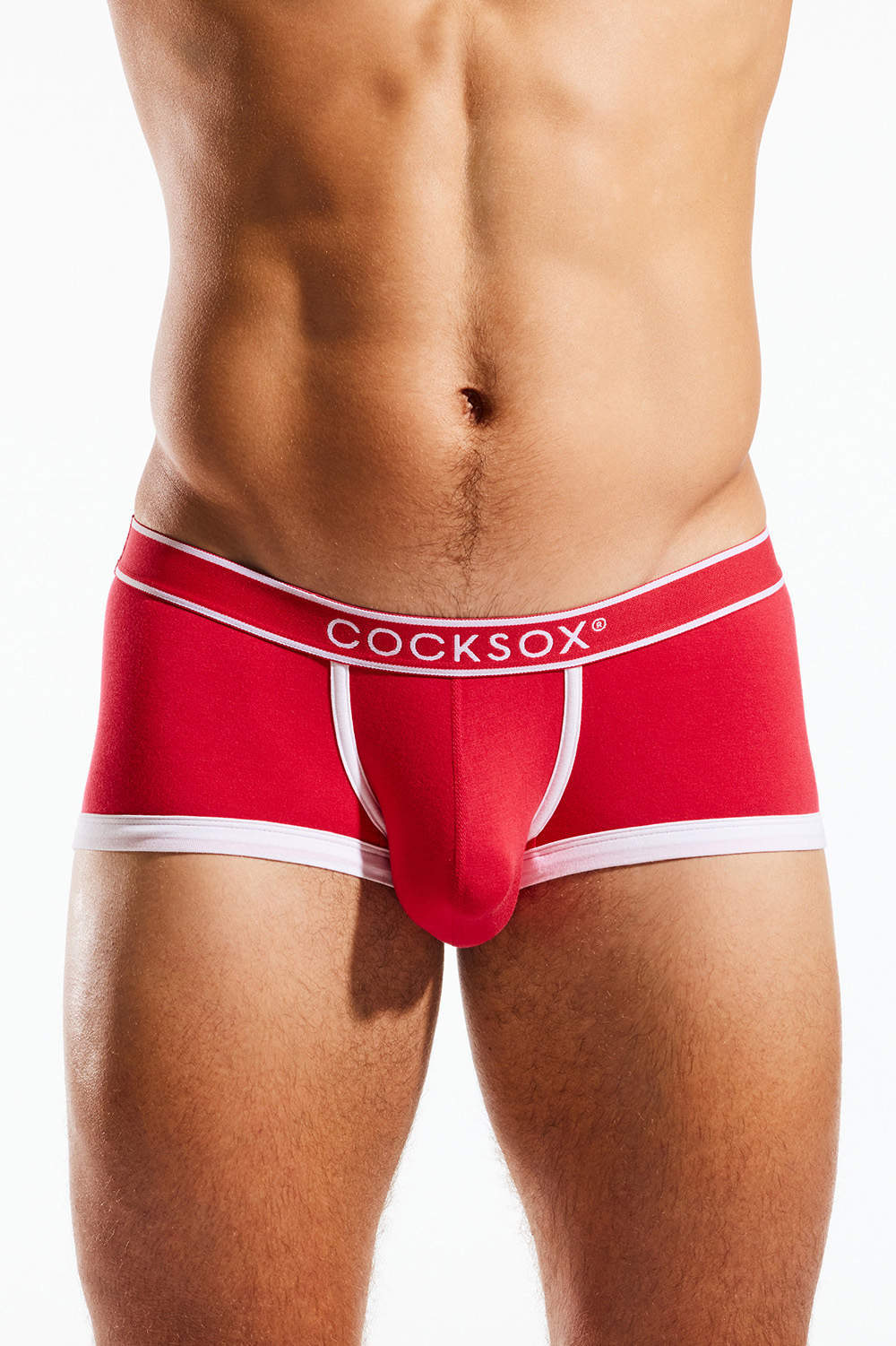 Cocksox CX68BB Bamboo Enhancing Trunk men’s underwear short with the snug contour pouch. Shop antibacterial eco-friendly male hipster boxer briefs