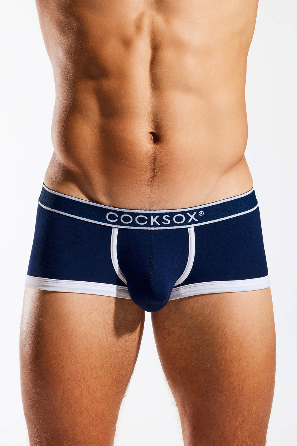 Cocksox CX68BB Bamboo Enhancing Trunk men’s underwear short with the snug contour pouch. Shop antibacterial eco-friendly male hipster boxer briefs