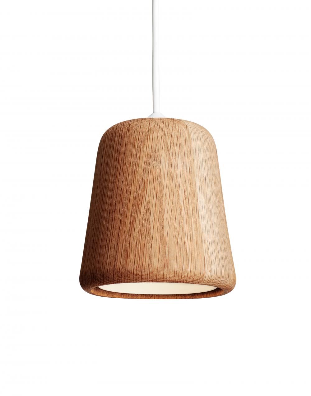 New Works Material Pendants Natural Oak Light Wood