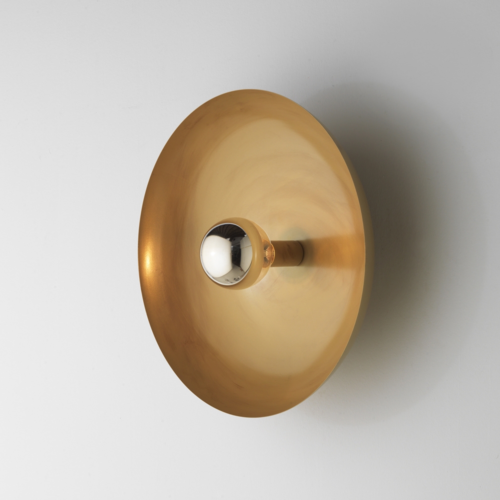 Cropi Wall Light Old Matt Gold