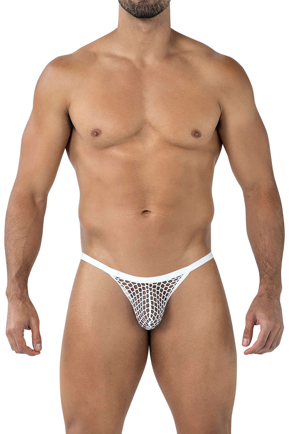 Cut4Men R4VAGE Panel Thong men’s underwear – a see through male string in stretchy fishnet. Shop sexy undies for him in private online. Ship worldwide