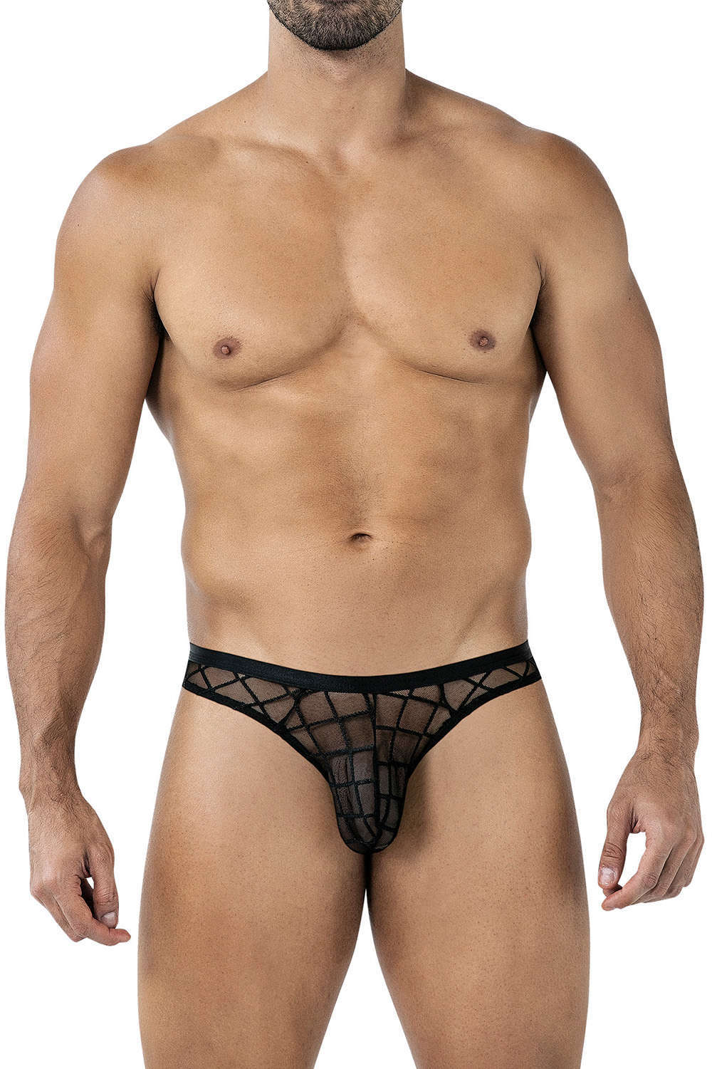 Cut4Men R4VAGE Web Sheer Thong men’s pouch underwear in sexy see  through mesh. Shop lacy male lingerie online in private. International delivery