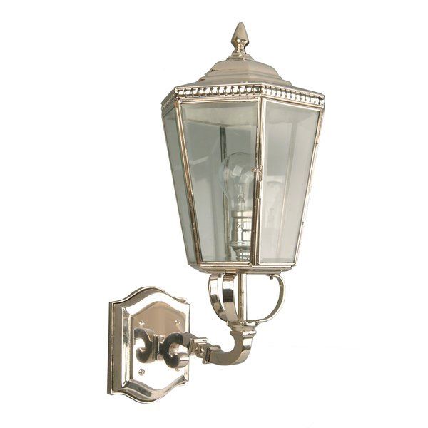 Limehouse Chelsea Lamp Polished Nickel Outdoor Lighting Outdoor Lighting Silver