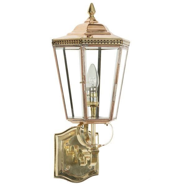 Limehouse Chelsea Lamp Unlacquered Natural Finish Outdoor Lighting Outdoor Lighting Brassgold