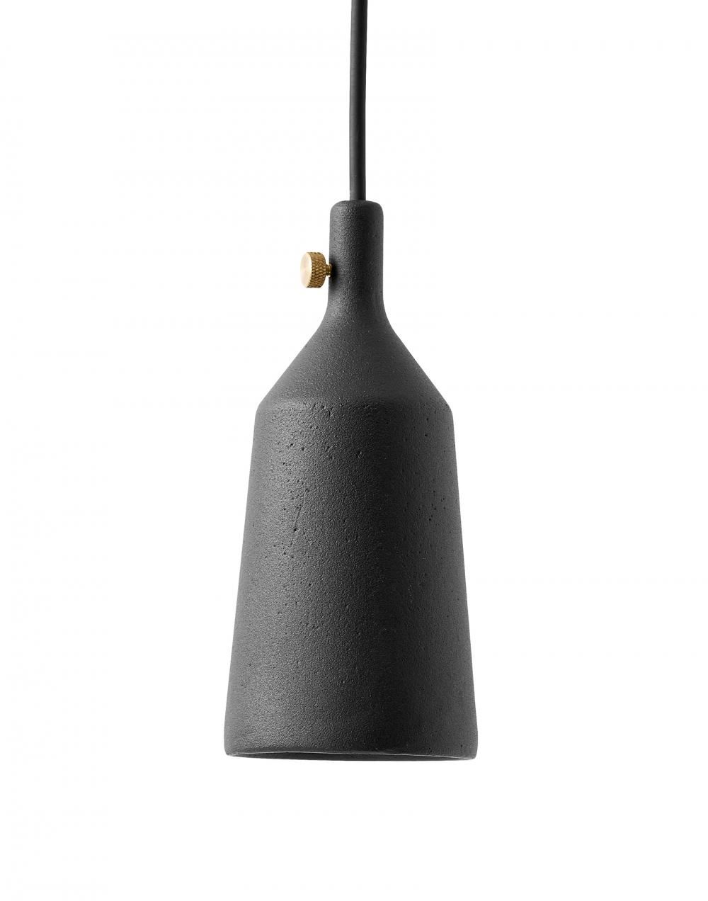 Audo Copenhagen Cast Pendant Shape 3 Black Designer Pendant Lighting