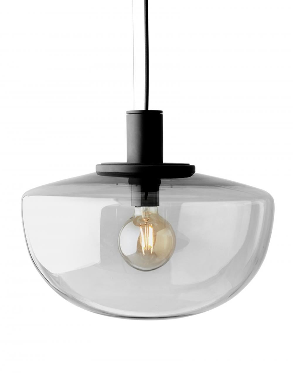 Audo Copenhagen Outlet Bank Pendant Smoke Black Designer Pendant Lighting