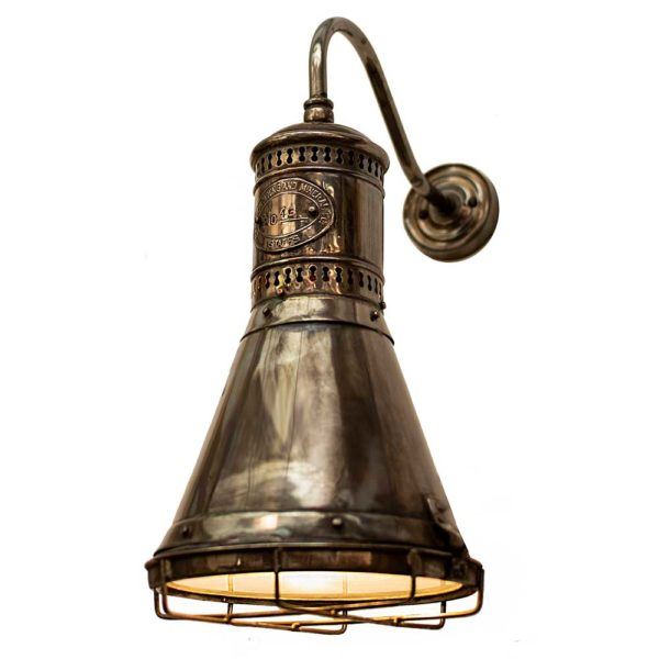 Freighter Wall Light Old Antique Finish