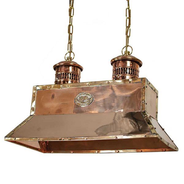 Limehouse Smithy Pendant Unlacquered Natural Finish Brassgold Designer Pendant Lighting