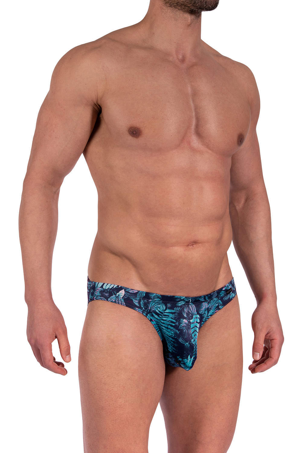 Olaf Benz RED2362 Brazil Brief men’s underwear bikini slip in palm leaf print. Shop silky male micros – lots more luxury undies online. Ship worldwide
