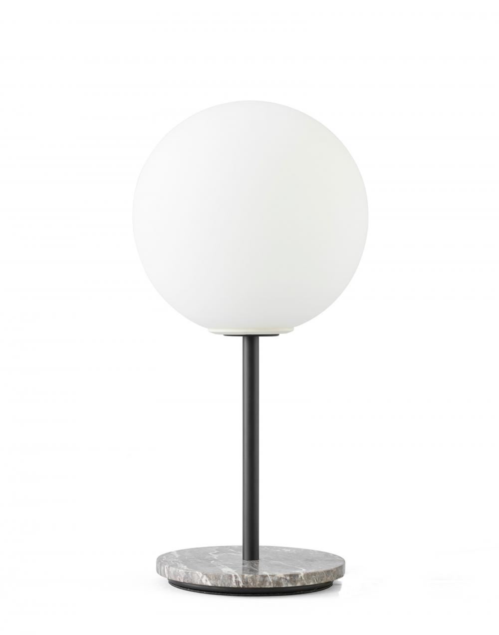 Tr Table Light Grey Marble Matt Opal