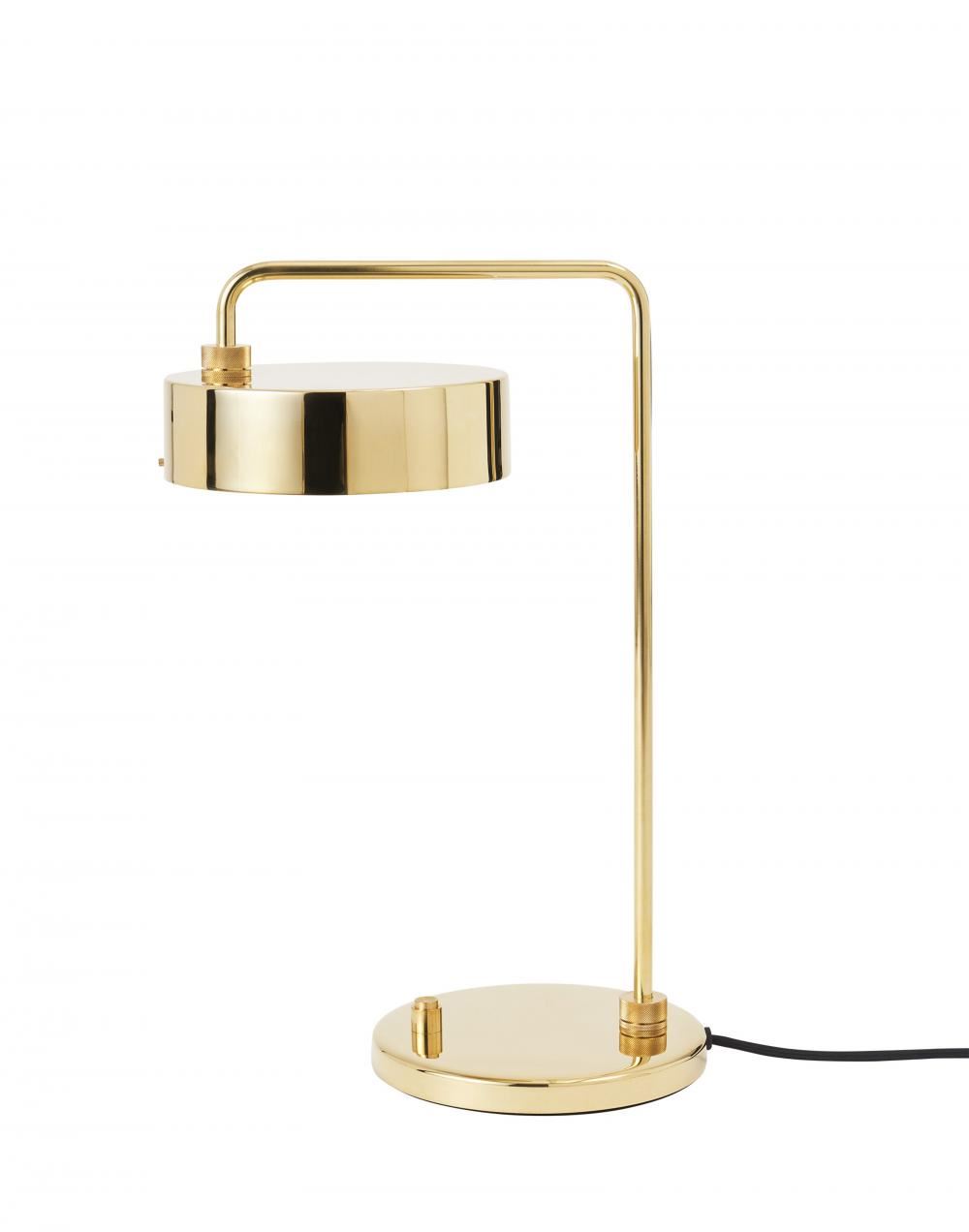 Petite Machine Table Lamp Brass