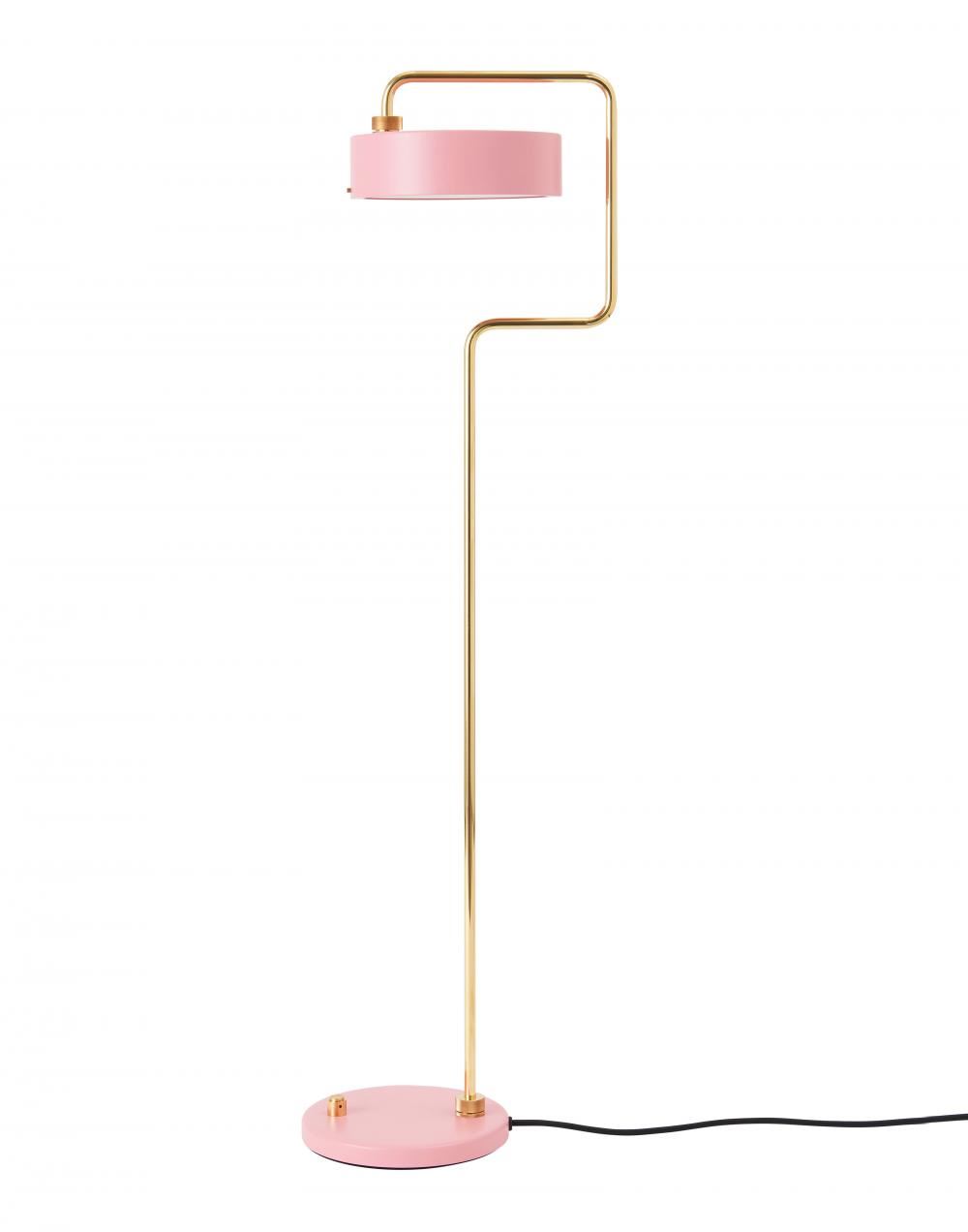 Petite Machine Floor Lamp Light Pink