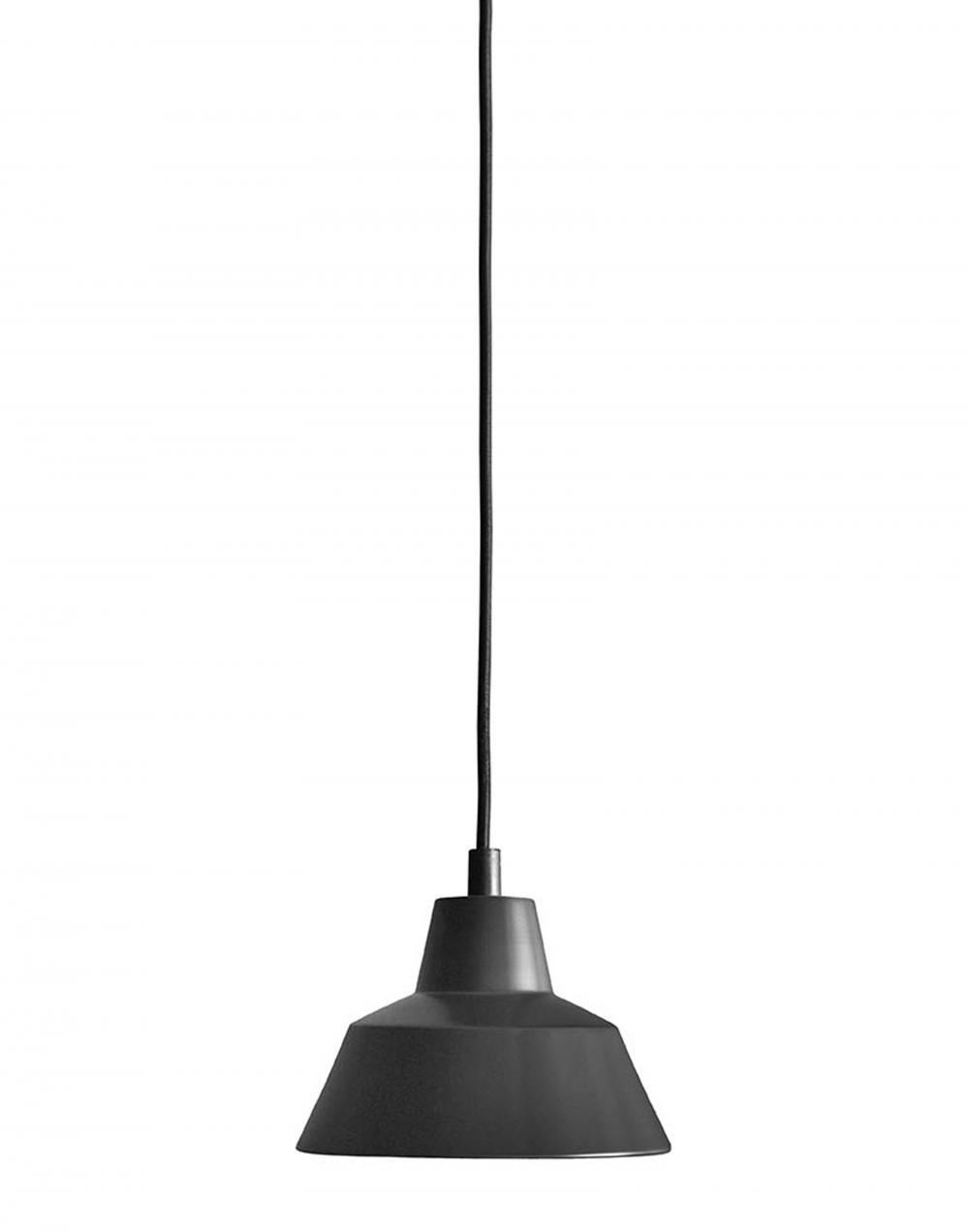 Made By Hand Workshop Pendant Matte Black Designer Pendant Lighting