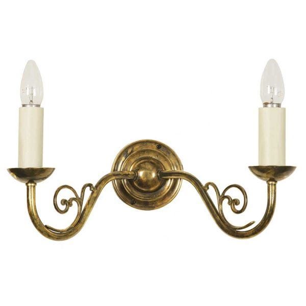 Twin Cottage Wall Light Distressed Finish