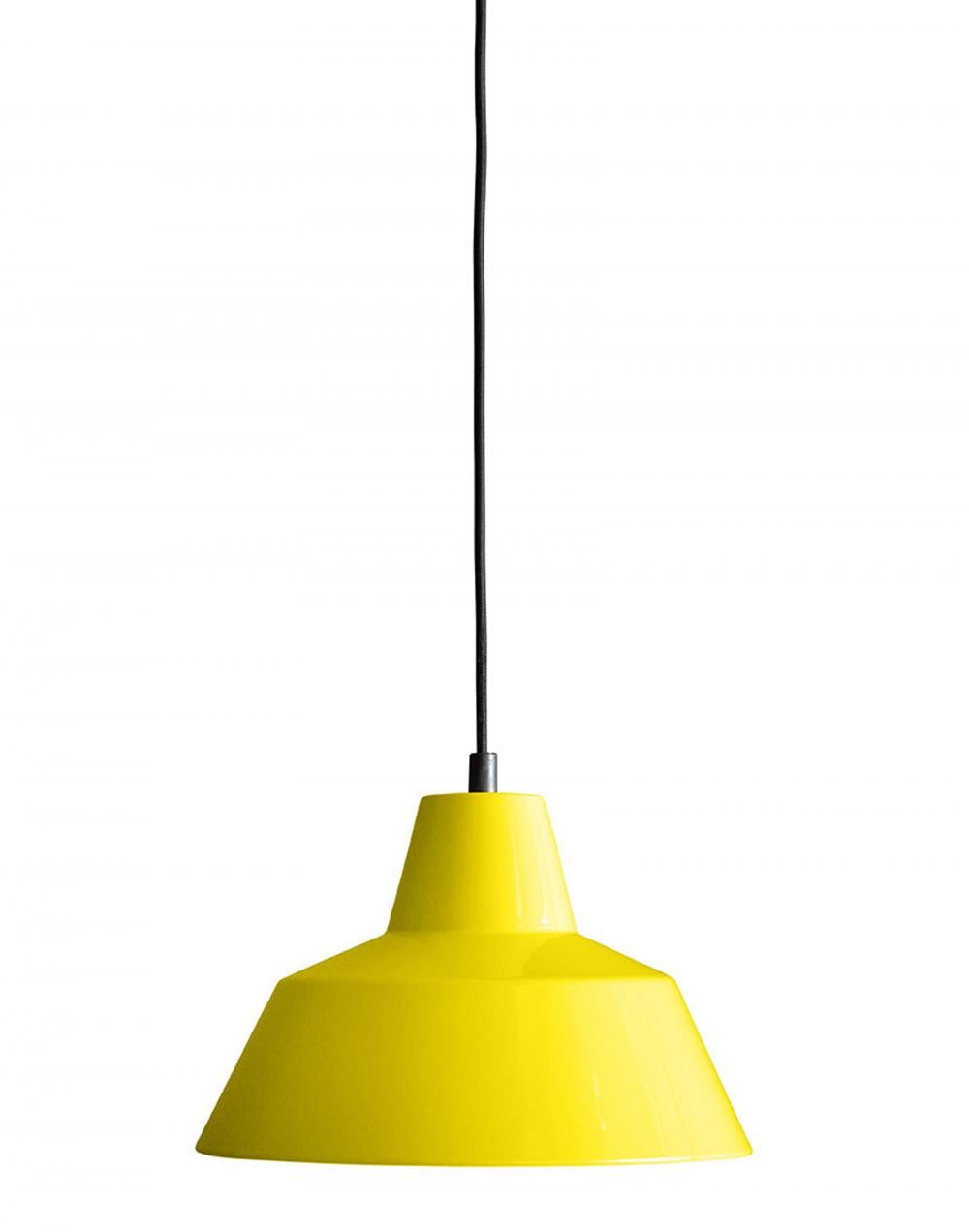 Made By Hand Workshop Pendant W2 Yellow Designer Pendant Lighting