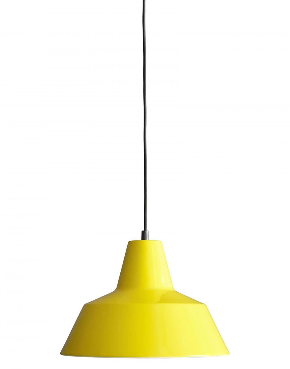 Made By Hand Workshop Pendant W3 Yellow Designer Pendant Lighting