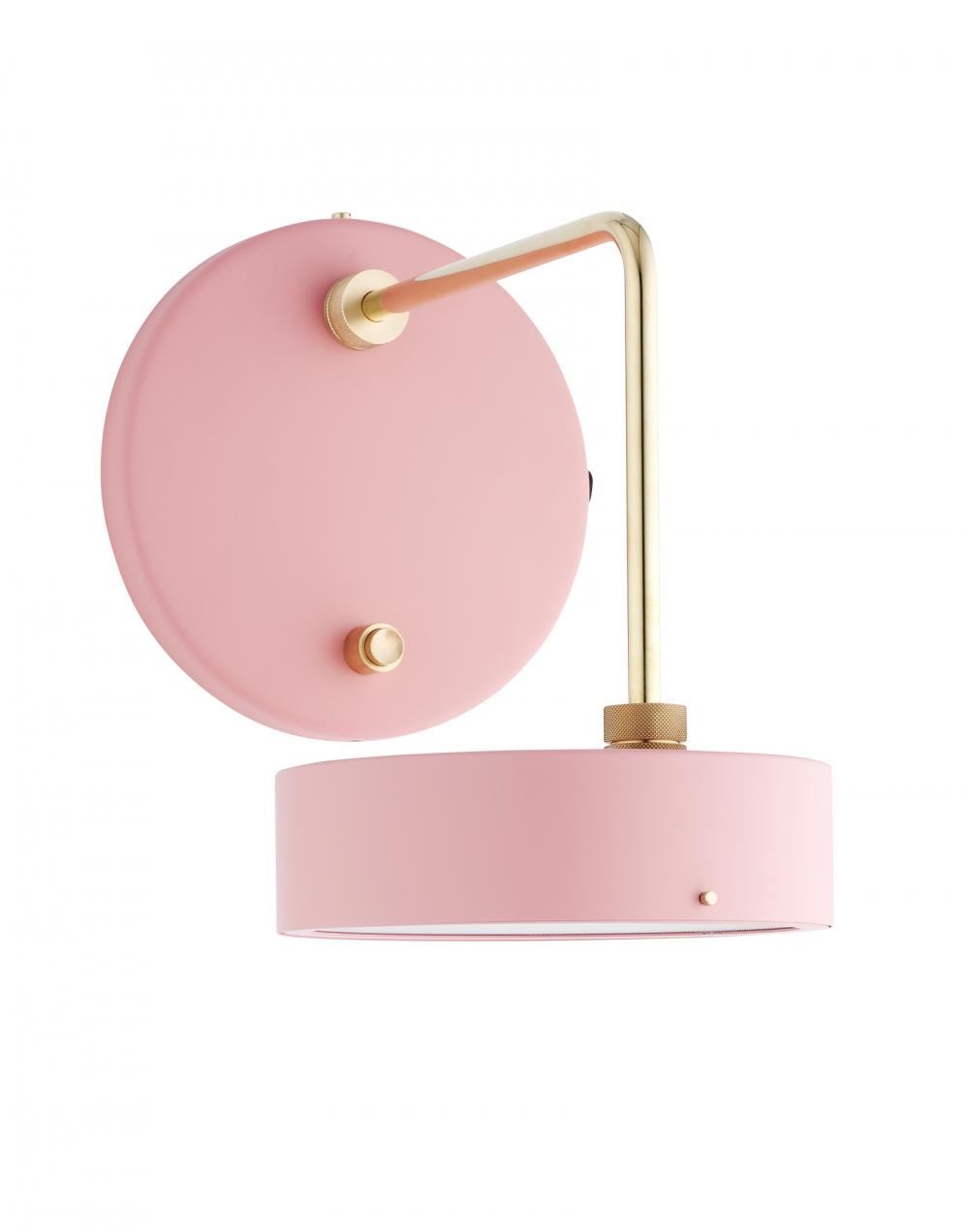 Petite Machine Wall Light Light Pink