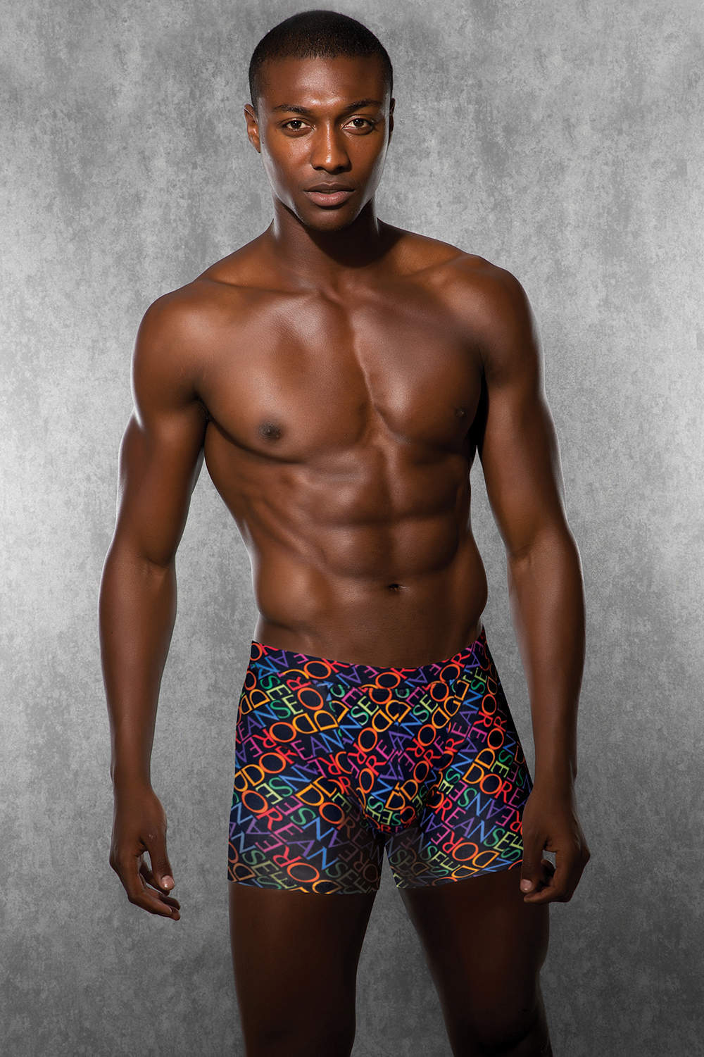 So good they signed them! Doreanse 1797 Imprimé Boxer Brief men’s underwear shorts in a multicolour print. Luxury cotton male trunks – buy online