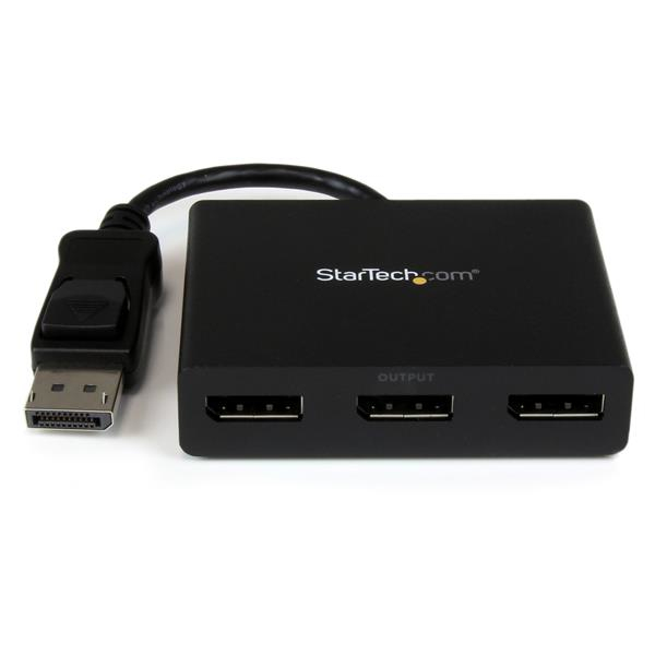 Startech.Com Displayport To Displayport Multi-Monitor Splitter - 3-Port Mst Hub