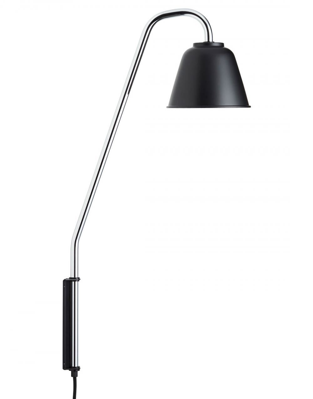 Carter Wall Light Black Chrome