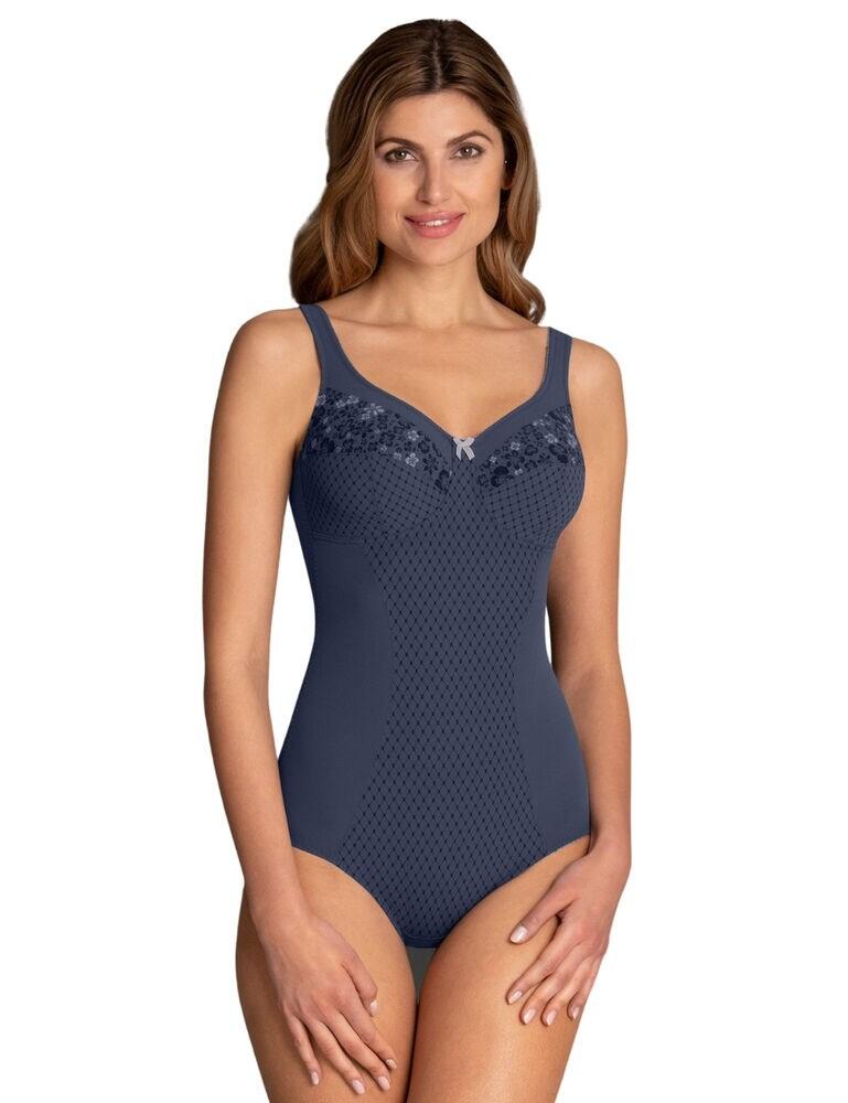 Feel amazing everyday in this comfort corselet from the Venecia range by Anita. Pretty floral detailing on the cups is combined with graphic netting design for a pretty, contemporary look. Power tulle shapes an amazing figure, for a very feminine silhouette. This corselet is non-wired and non-padded for a very natural fit and feel. The wide straps are adjustable, allowing you to find an individual fit. This corselet offers excellent coverage throughout.  Comfort corselet Floral detailing on the cups Graphic netting design Power tulle shapes the figure Non-wired, non-padded cups Wide, adjustable straps Offers excellent coverage throughout Composition: 77% Nylon &pipe; 23% Elastane Listed in UK sizes  46366-85106-1133971 3572  Comfort Corselet