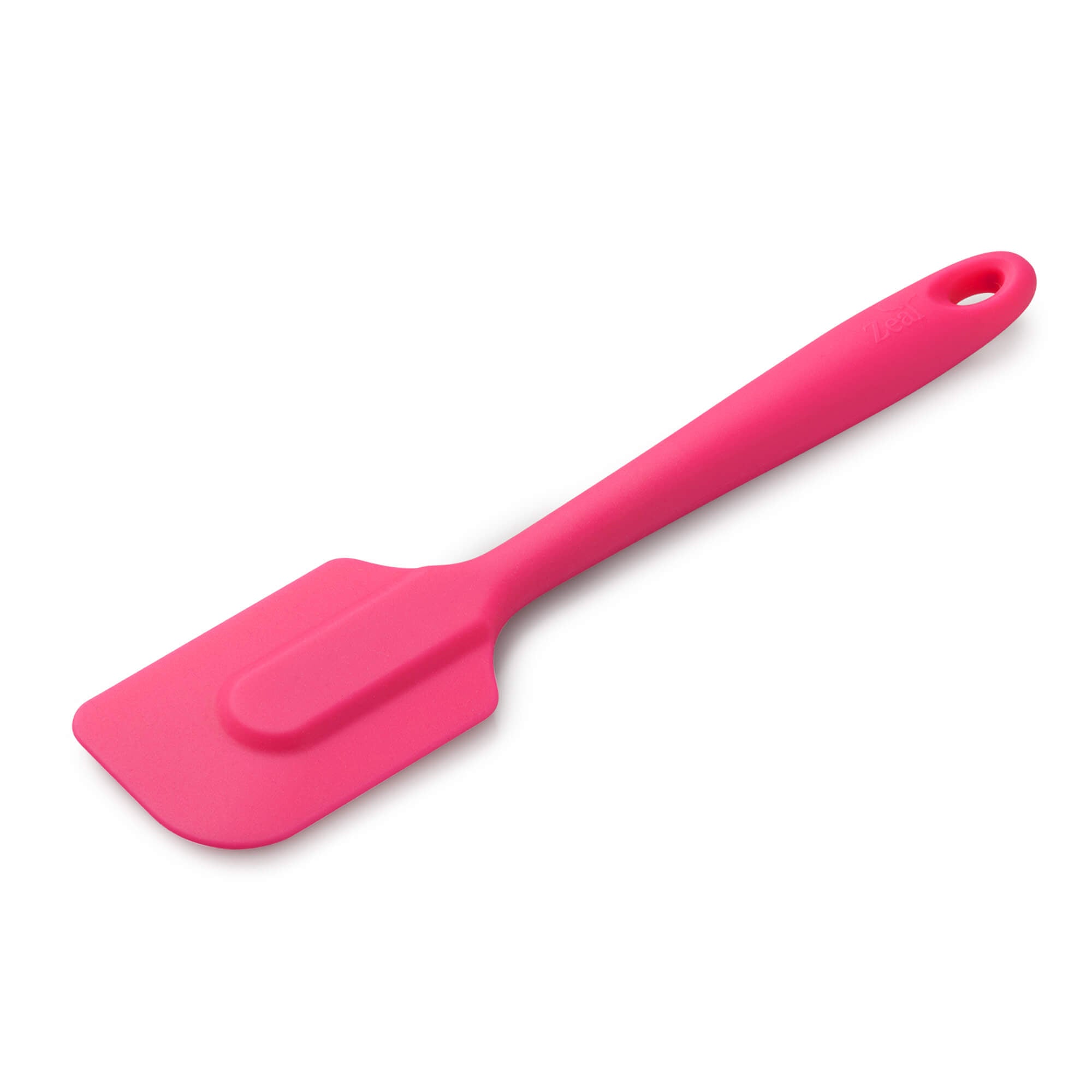 Zeal Ergonomic Silicone Spatula, Large 26cm, Neon Pink