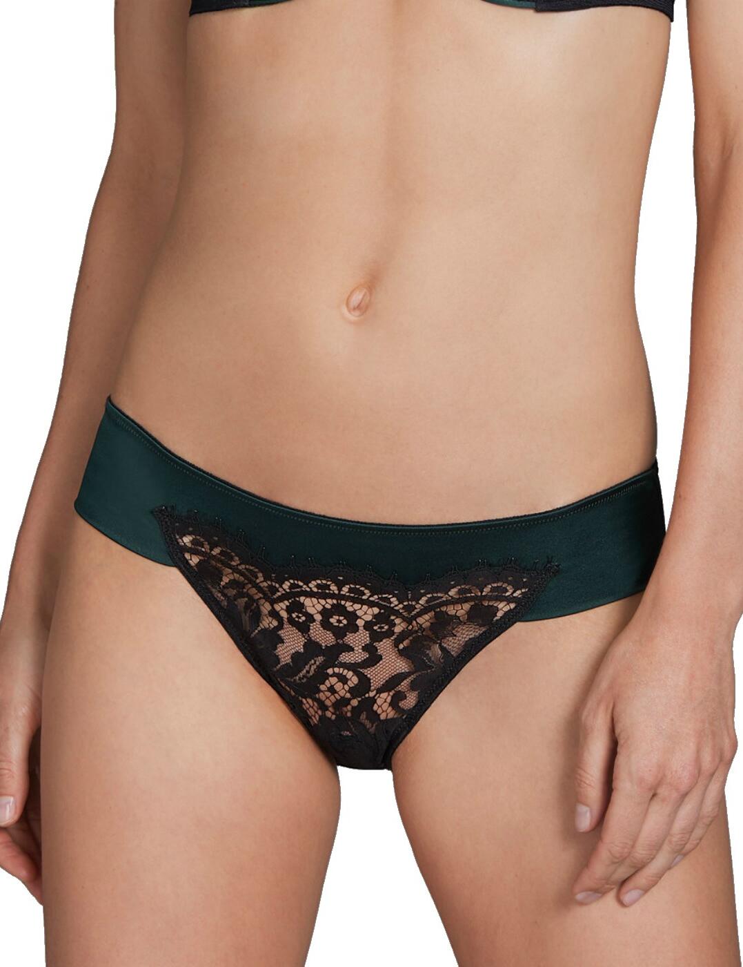 Look and feel gorgeous in the Megeve range, by Andres Sarda! Designed with elegant lace details, manufactured from soft handle materials, making this brief a must-have in your lingerie drawer! These Rio briefs offer moderate rear coverage, a comfortable and contemporary fit and embrace a popular high-waist design for a flattering look. Pair wit matching bras from the same range for an elegant and sophisticated look!  Chic and feminine design Comfortable fit Beautiful lace styling Looks perfect underneath clothes! Moderate rear coverage Matching items available! Composition: Polyamide:49%, Silk:33%, Elastane:11%, Cotton:6%, Polyester:1% Listed in UK sizes  41716-76375-1012787 3308050 Luxurious Rio Briefs
