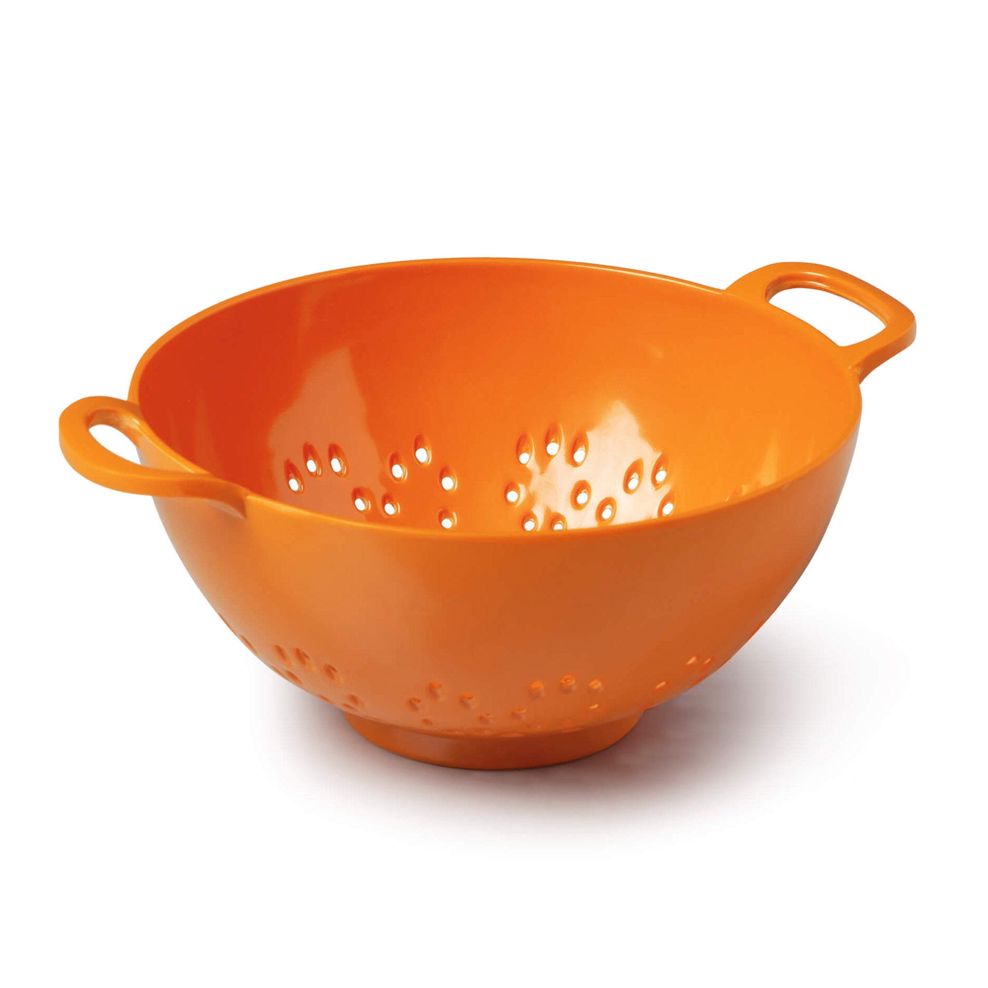 Zeal Premium Melamine Colander Strainer, Small, 15cm, Neon Orange