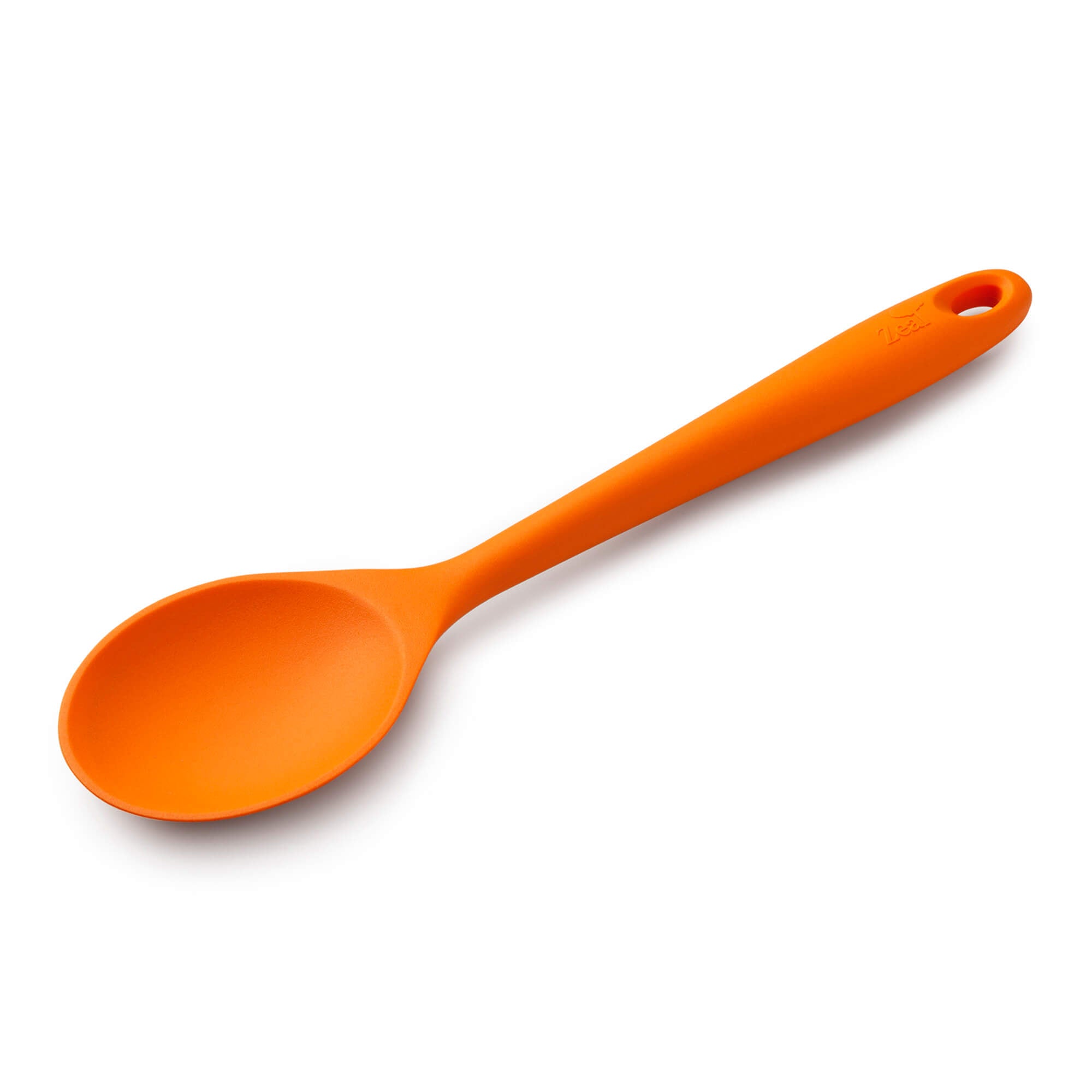 Zeal Silicone Cooking Spoon, 28cm, Neon Orange