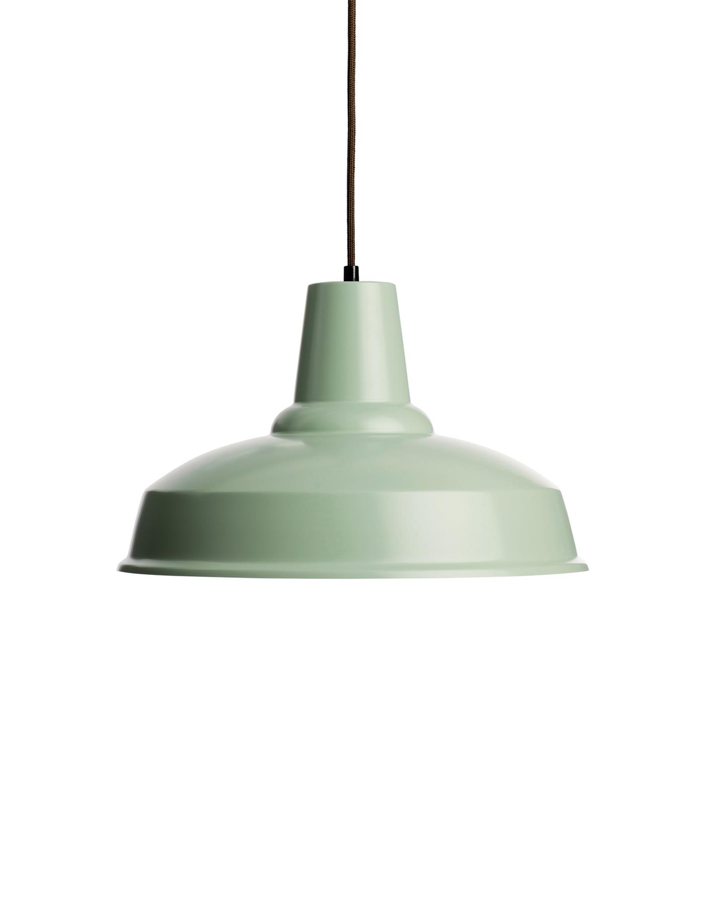 Piccolo Pendant Light Green Black Ceiling Rose