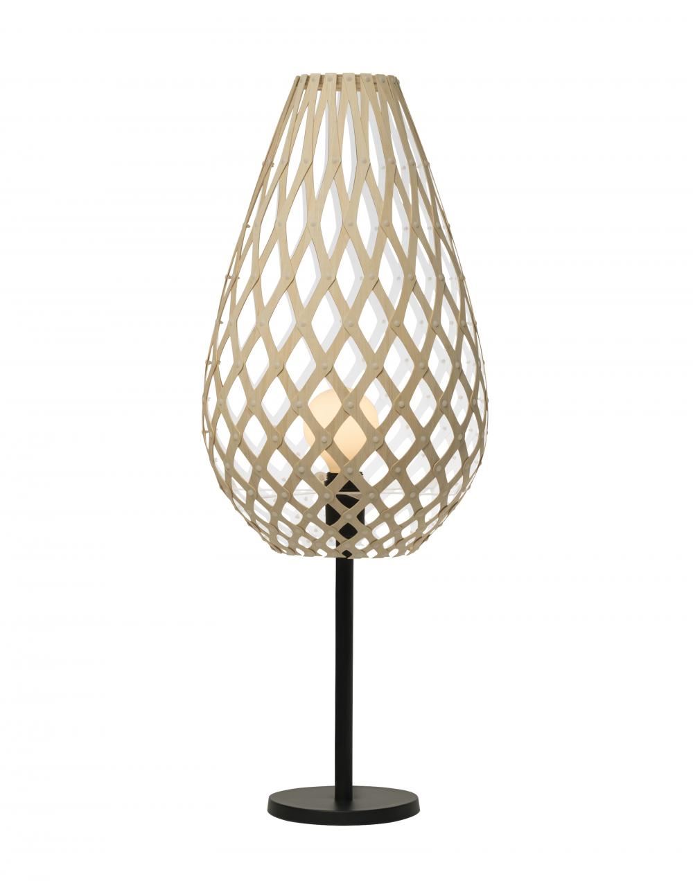 Koura Table Lamp Coloured 1 Side White White Powdercoated Aluminium