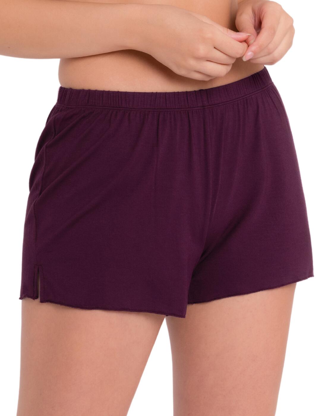 The Softease pyjama shortie by Curvy Kate is perfect any time of day, whether you're catching up on beauty sleep or lounging on the sofa. Featuring a comfortable elasticated waistband and a loose fit that is both flattering and comfortable. The short length is easy to wear and highlights your legs. Pair with matching tops from the collection for a coordinated look.  Elasticated waistband Slightly frilled fabric Ultra-soft fabric Country of origin: China Composition: 94% Viscose &pipe; 6% Elastane  Listed in UK sizes  55594-99056-1282975 CN054323 Short Brief
