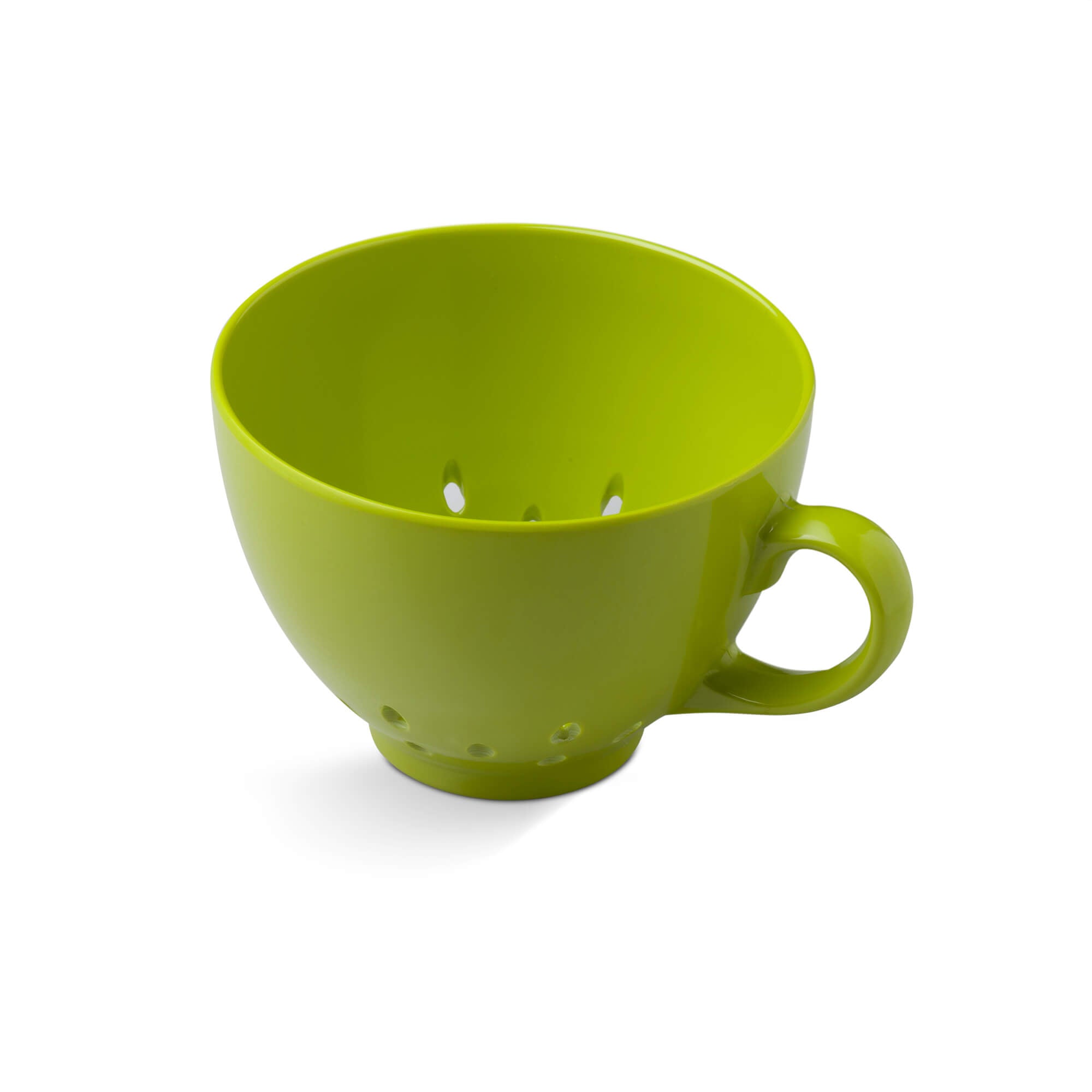 Zeal Berry Colander Cup, Melamine Fruit and Berry Strainer, Lime Green