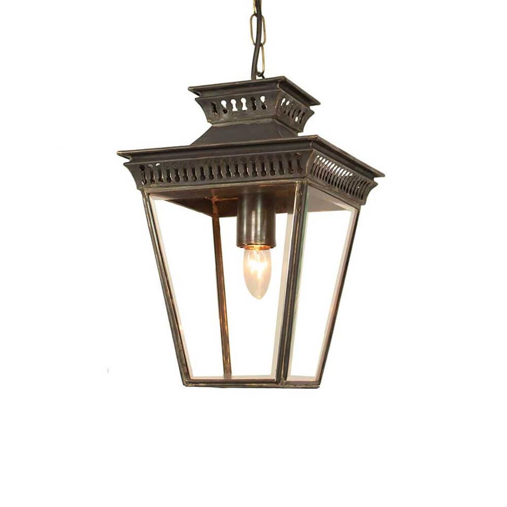 Limehouse Pagoda Pendants Small Old Antique Finish Outdoor Lighting Outdoor Lighting Brassgold